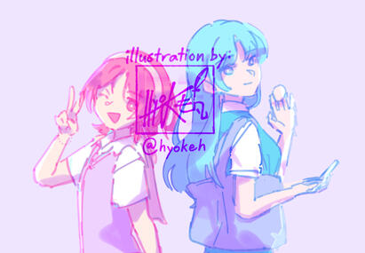 Preppy Pastel Girls